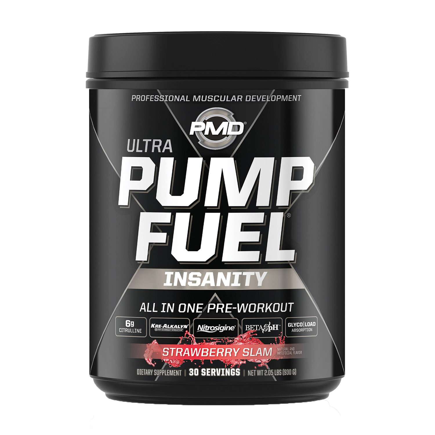 Ultra Pump Fuel&reg; Insanity - Strawberry Slam&nbsp;(30 Servings)